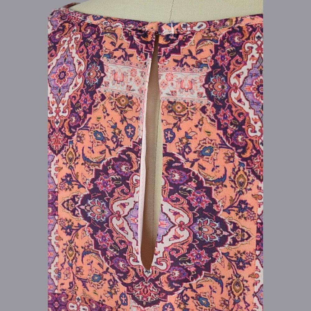 TABITHA WEBB MOROCCAN TILE PRINT SLEEVELESS TOP - Picture 5 of 7